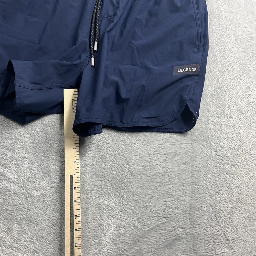 Legends Running Luka Shorts Men L Reflective Durable Breathable Zip Pocket 5"EUC - Picture 6 of 10